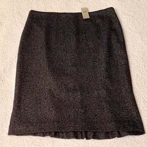 Ann Taylor skirt with back ruffle - NWT